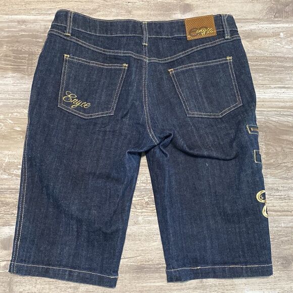Enyce Jean Y2K Shorts Gold Sequin Women’s Size 9 - Picture 4 of 4